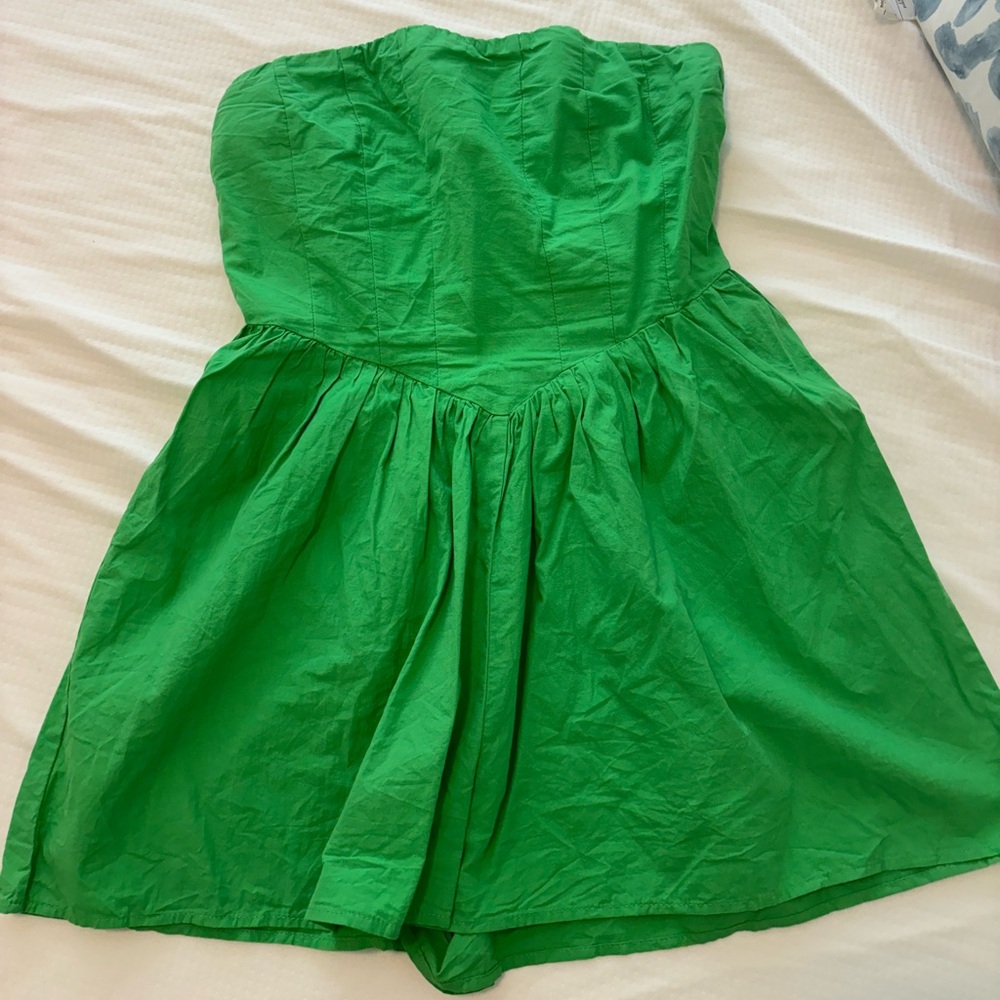 Green Forever 21 Romper